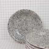 Six plates ceramica dalia soup