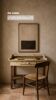 Antique solid wood desk – authentic charm