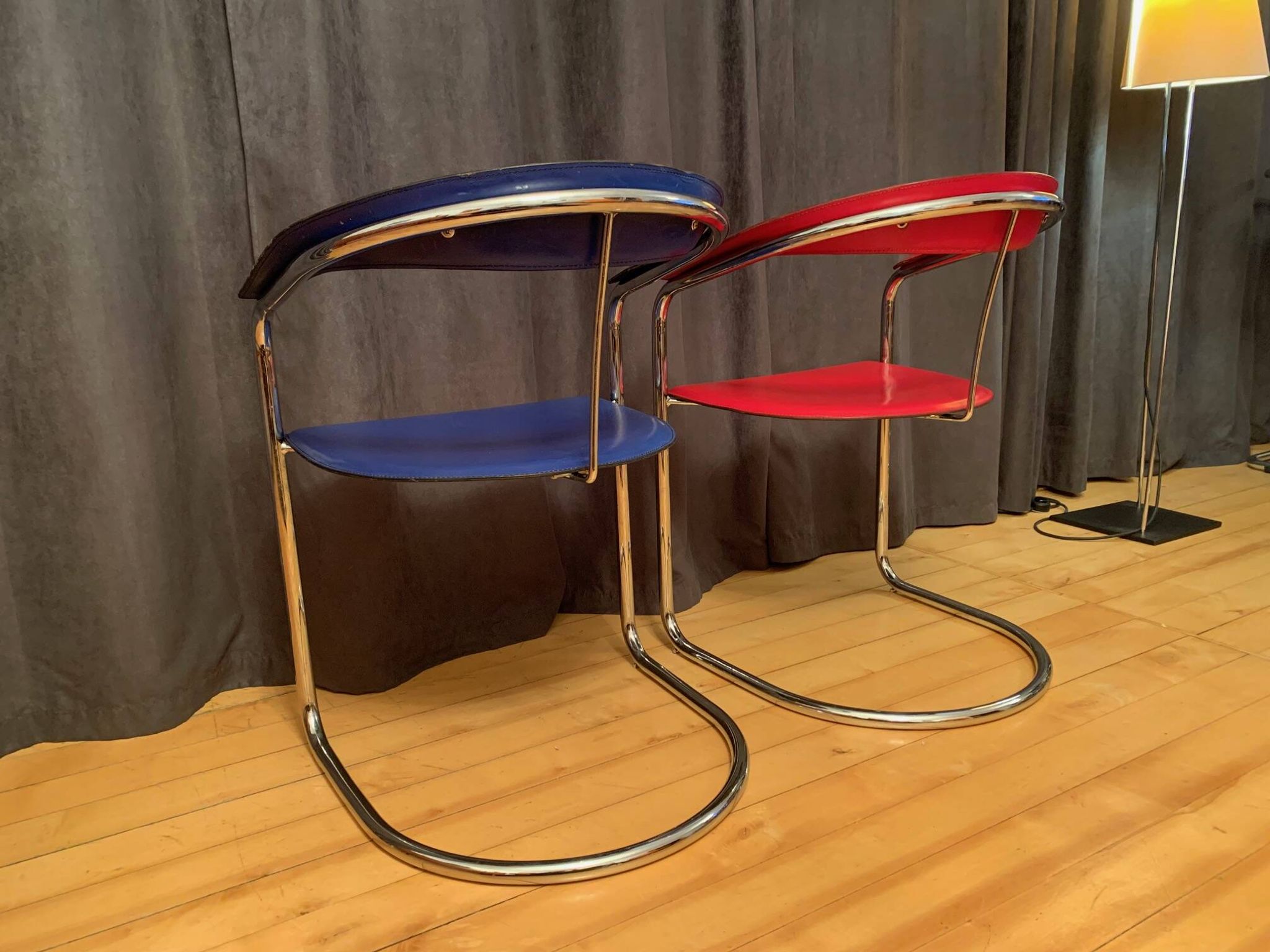 A pair of Canasta chairs, Arrben, Italy, 1970s
