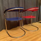 A pair of Canasta chairs, Arrben, Italy, 1970s