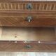 Louis XVI style chest of drawers, spinning top legs - transition style marquetry