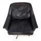 ESA 802 Black Leather Lounge Chair by Werner Langenfeld, 1970