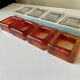 Swedish Design lot of 4 glass vintage ashtrays 1960's