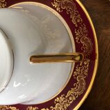 Set of 4 cups porcelain from Limoges