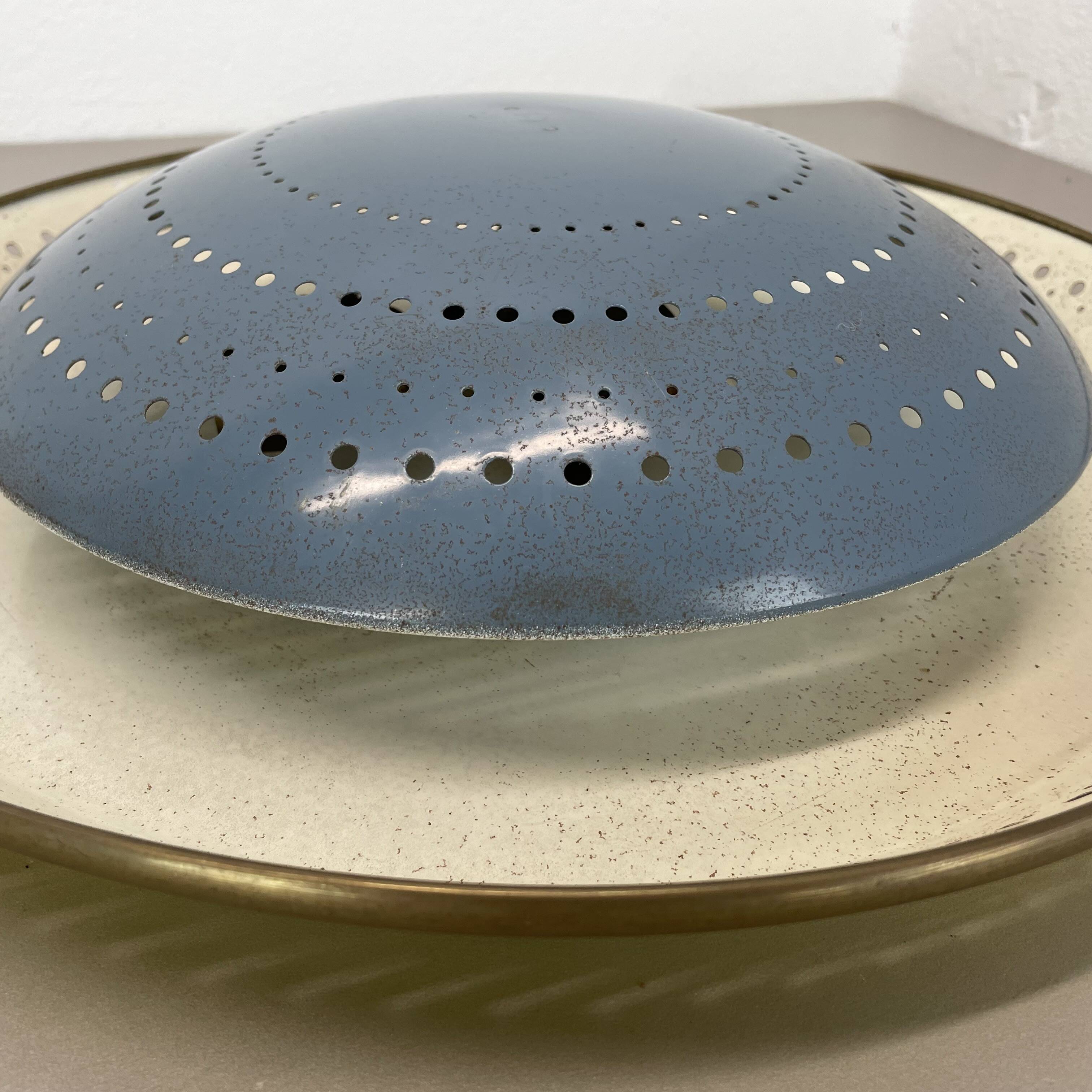 rare Stilnovo Style wall ceiling Light by Ernest Igl for Hillebrand Germany