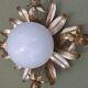 Golden Sun Flower Wall Ceiling Light