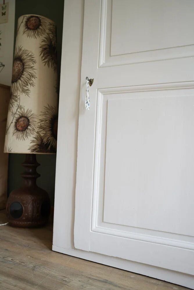 Large ivory cupboard