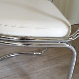 White 70s chair