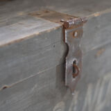 Old patinated grey box