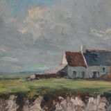 Landscape of Normandy signed P.H. Renier