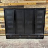 Oak wardrobe by Guillerme & Chambron