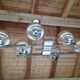 Italian chandelier, vintage 70