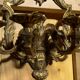 Paire d’appliques en bronze  doré  style LXV