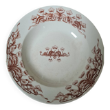 Assiettes creuses Terre de Fer Sarreguemines 1910