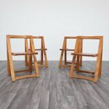 Trieste Chairs by Aldo Jacober for Alberto Bazzani, 1960s, Set of 4