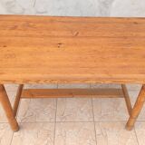 Vintage solid pine table