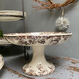 Compotier and ravier earthenware of Sarreguemines