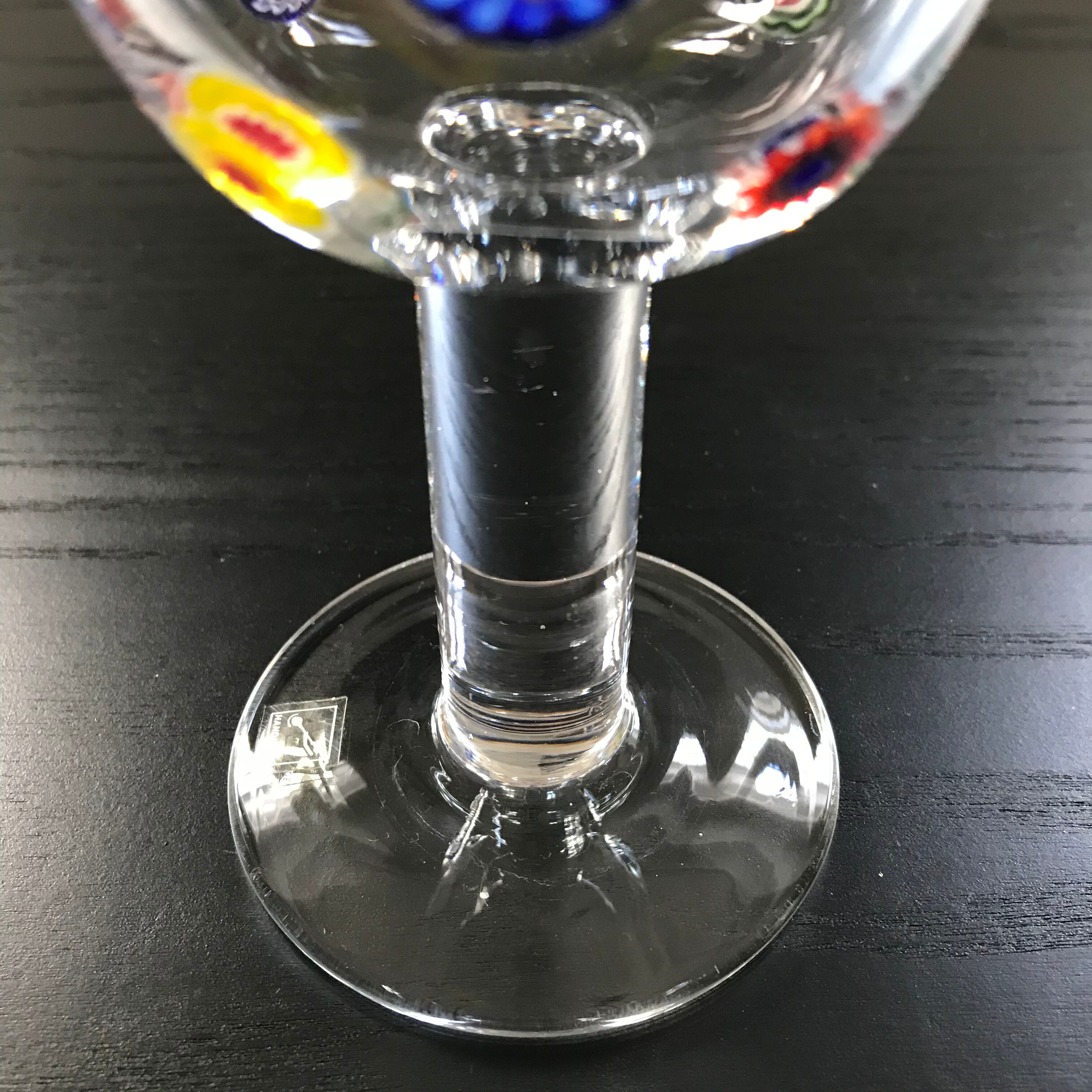 Murano wine glass