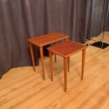 Paire de tables d'appoint, Danemark, années 1960.