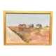 Original Swedish Oil on Panel – “Landskap”by J. Emel – Signed – Vintage