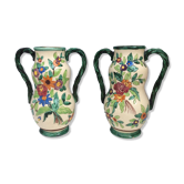 Paire de vases Cerart Monaco en céramique, années 60
