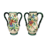 Paire de vases Cerart Monaco en céramique, années 60