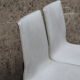 Lot de 4 chaises en simili cuir des années 1950
