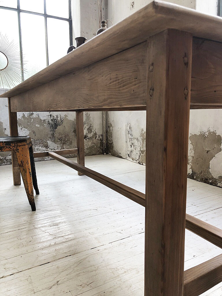 2m pine farm table
