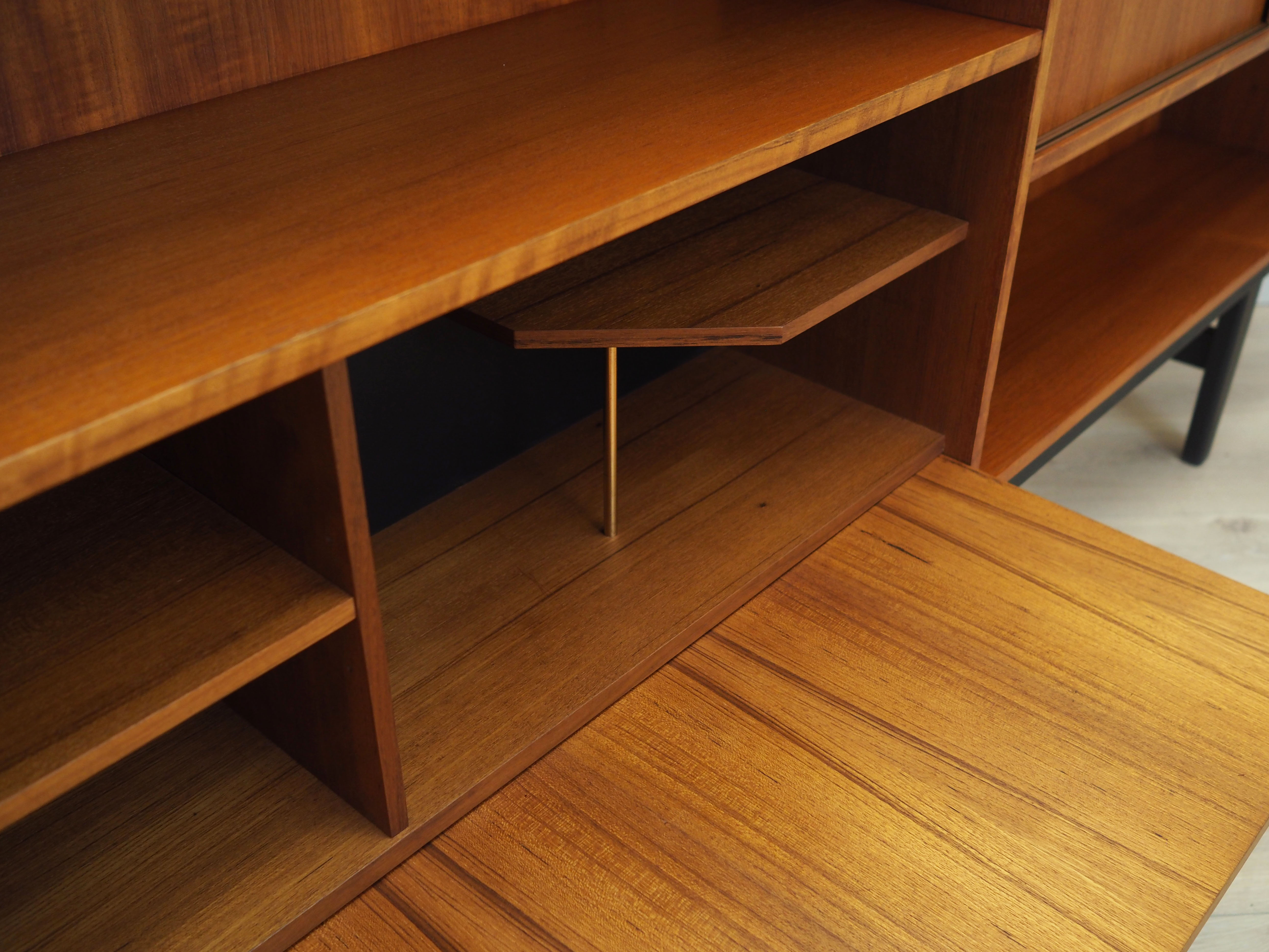 Teak bookcase, Danish design, 1970s, production: Denmark