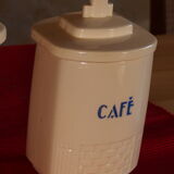 Pots à café et sucre en faïence