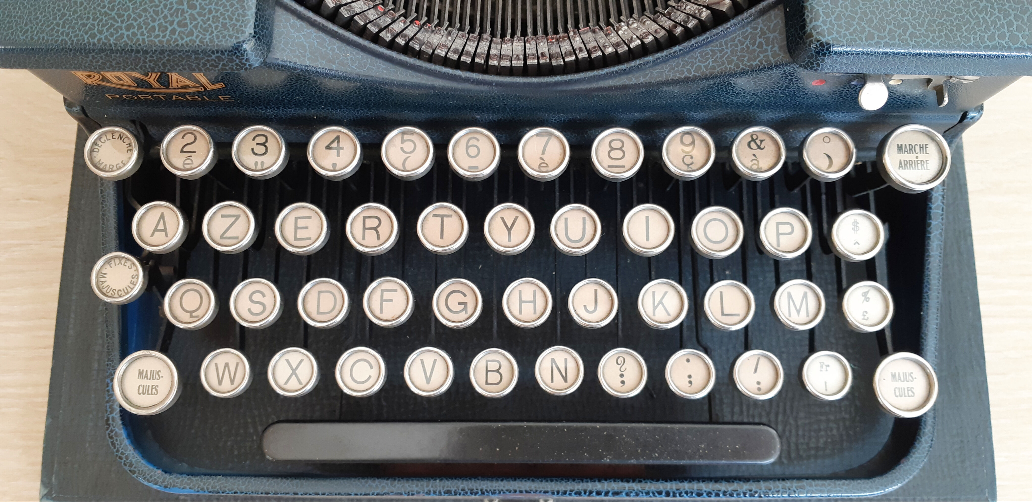 Royal portable functional typewriter