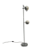 Vintage Italian floor lamp – 2 cream spots – 1970s Reggiani style