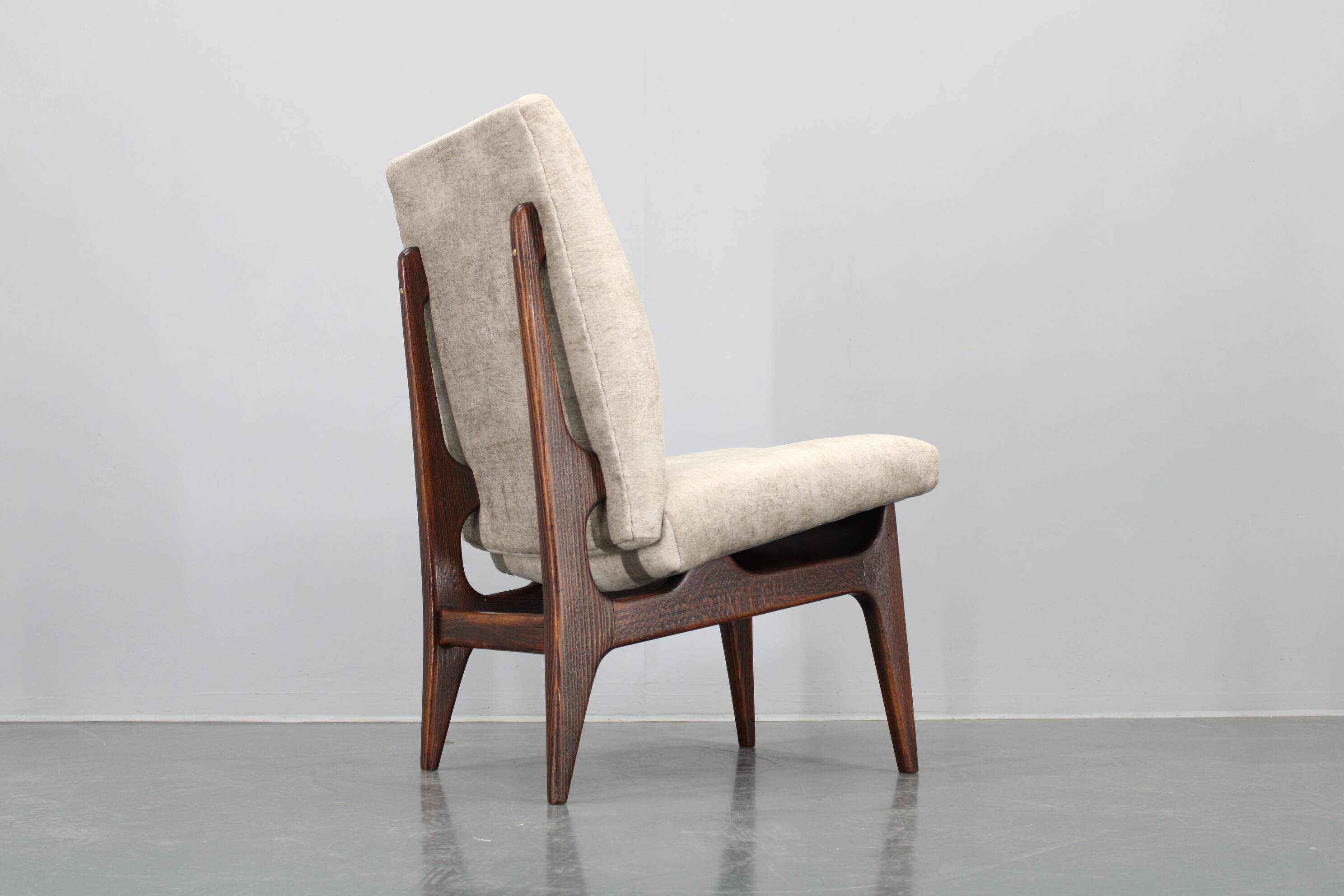 1970s Set of Eight Restored Dining Chairs, Czechoslovakia