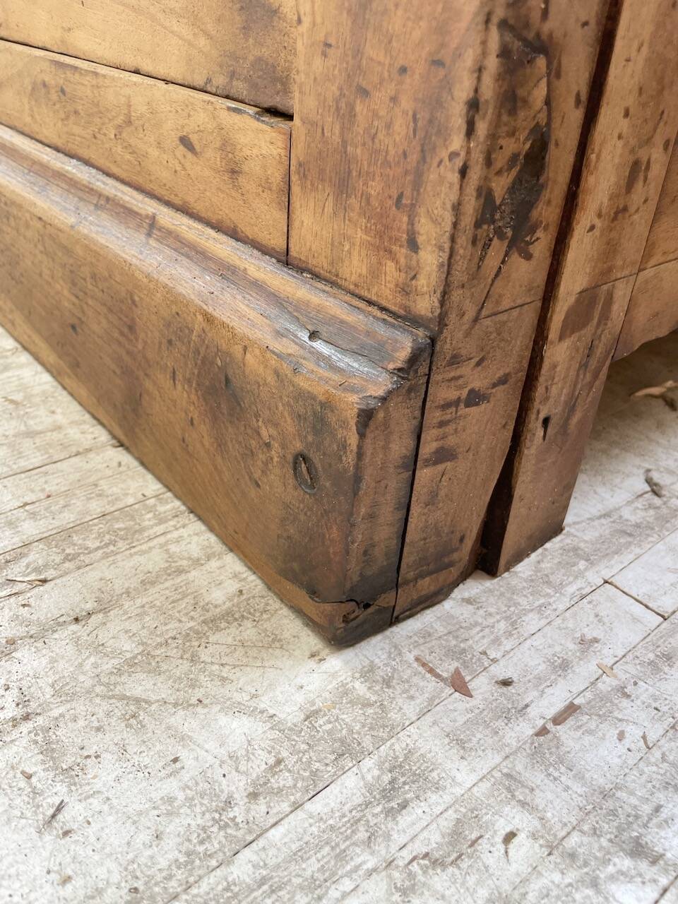 XXL walnut silk loom furniture from the 50s