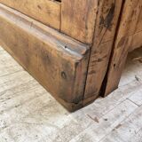 XXL walnut silk loom furniture from the 50s