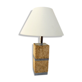 Lampe à poser en liège