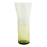 Vase scandinave en verre jaune Holmegaard