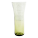 Scandinavian yellow glass vase Holmegaard