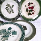 Antique plates from the Fenal Frères Pexonne factory.