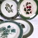 Antique plates from the Fenal Frères Pexonne factory.