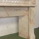 Louis XVI Style Fireplace In Pink Veined Marble XX Century