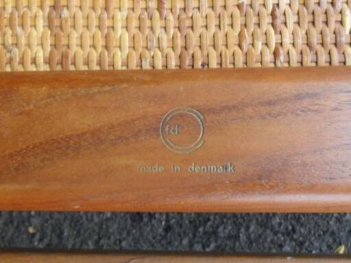 Scandinavian rest sofa, daybed FD 451 Hvidt and Nielsen signed