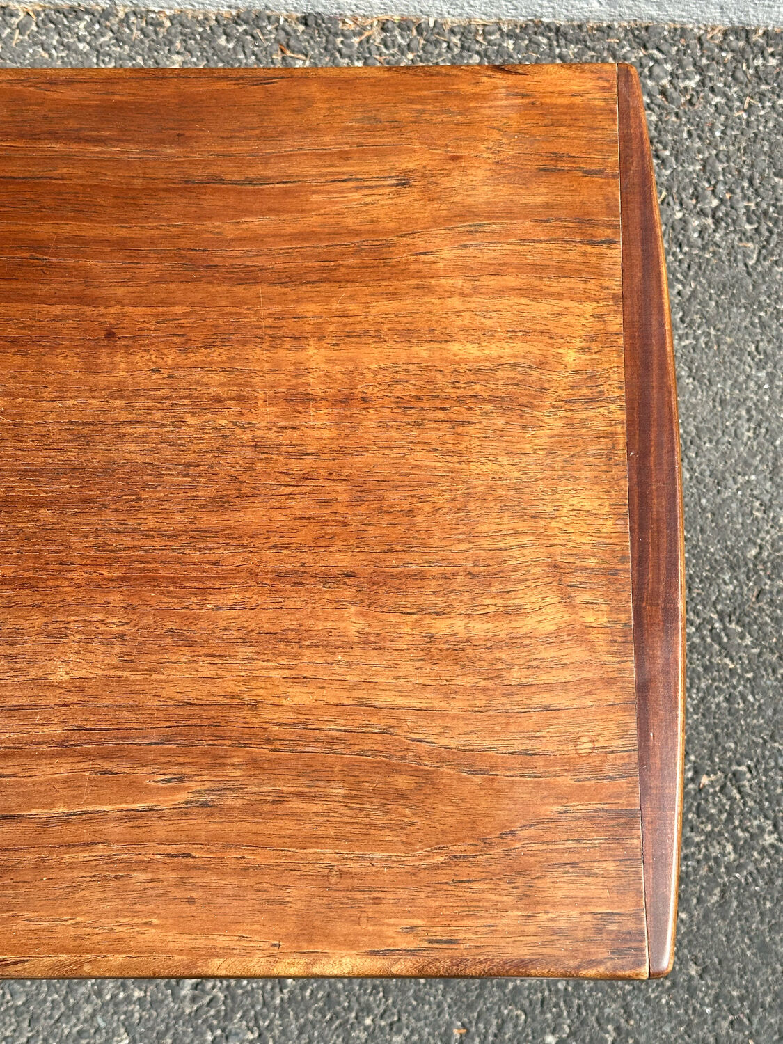 Bramin denmark coffee table, scandinavian teak design from the 60s