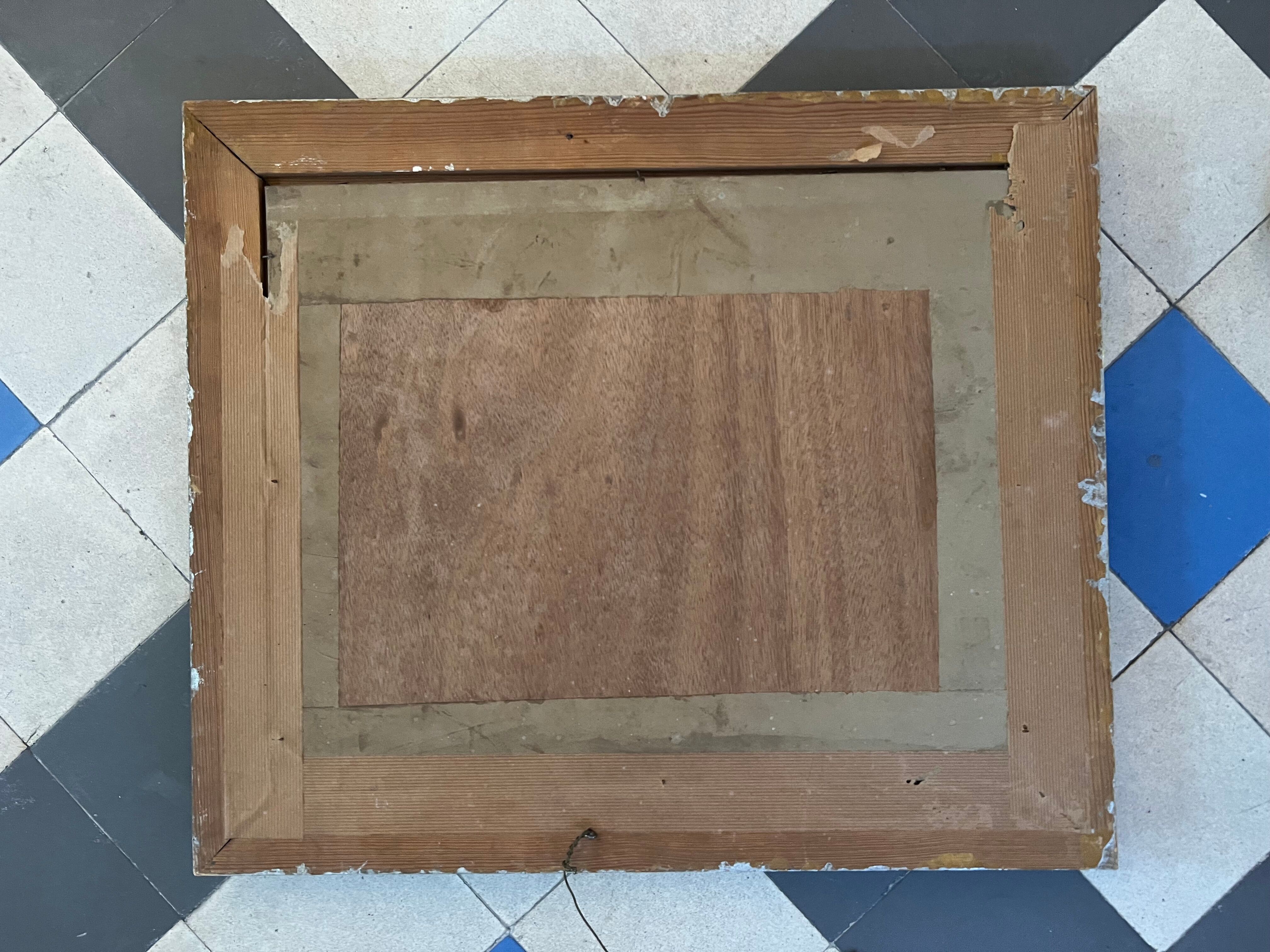 Painting, portrait of a young girl 1934