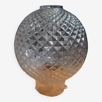 Globe en verre Lampe Petrole ancienne