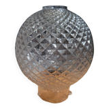 Globe en verre Lampe Petrole ancienne