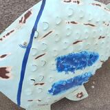 Blue metal fish