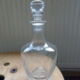 Glass carafe graphic patterns, vintage 1970s