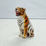 Ceramic Tiger Statue