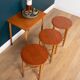 Retro 1960s Poul Hundevad Teak Nest of Three Coffee Nesting Tables